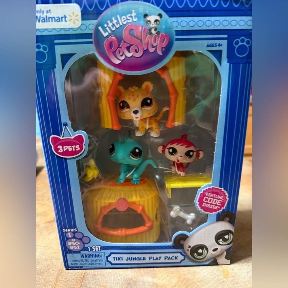 Littlest Pet Shop Tiki Jungle Play Pack BRAND NEW